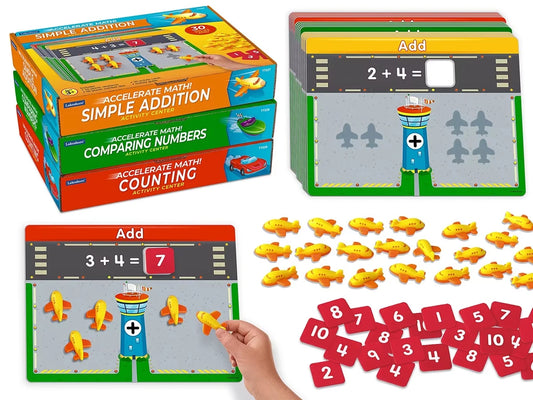 Accelerate Math! Activity Centers - Complete Set - US 2796