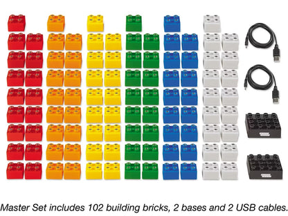 Light-Up Building Bricks - Master Set - US 5850