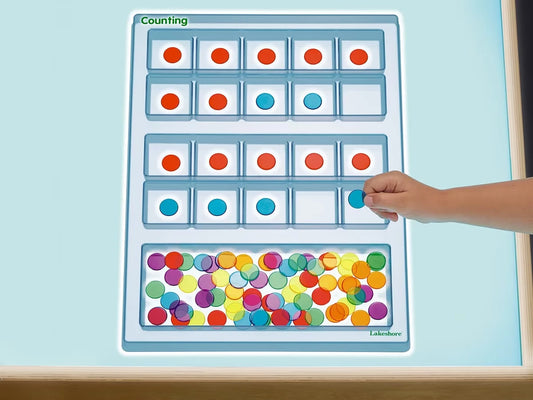 Light Table Counting Tray - US 3437