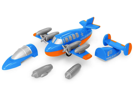 Build-A-Plane Magnetic Vehicle Set - US 6876