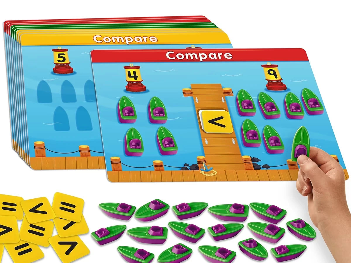 Accelerate Math! Comparing Numbers Activity Center - US 7853