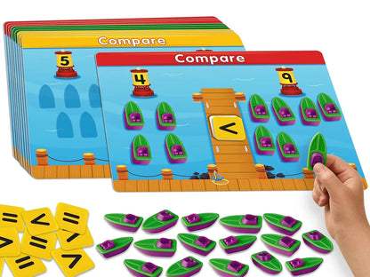 Accelerate Math! Comparing Numbers Activity Center - US 7853