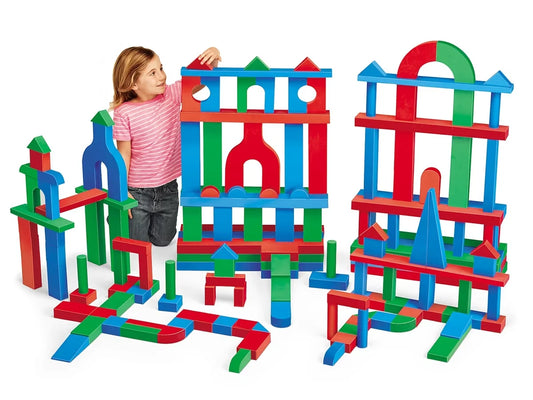 Classroom Soft Unit Blocks -  Builder Set - US 5483