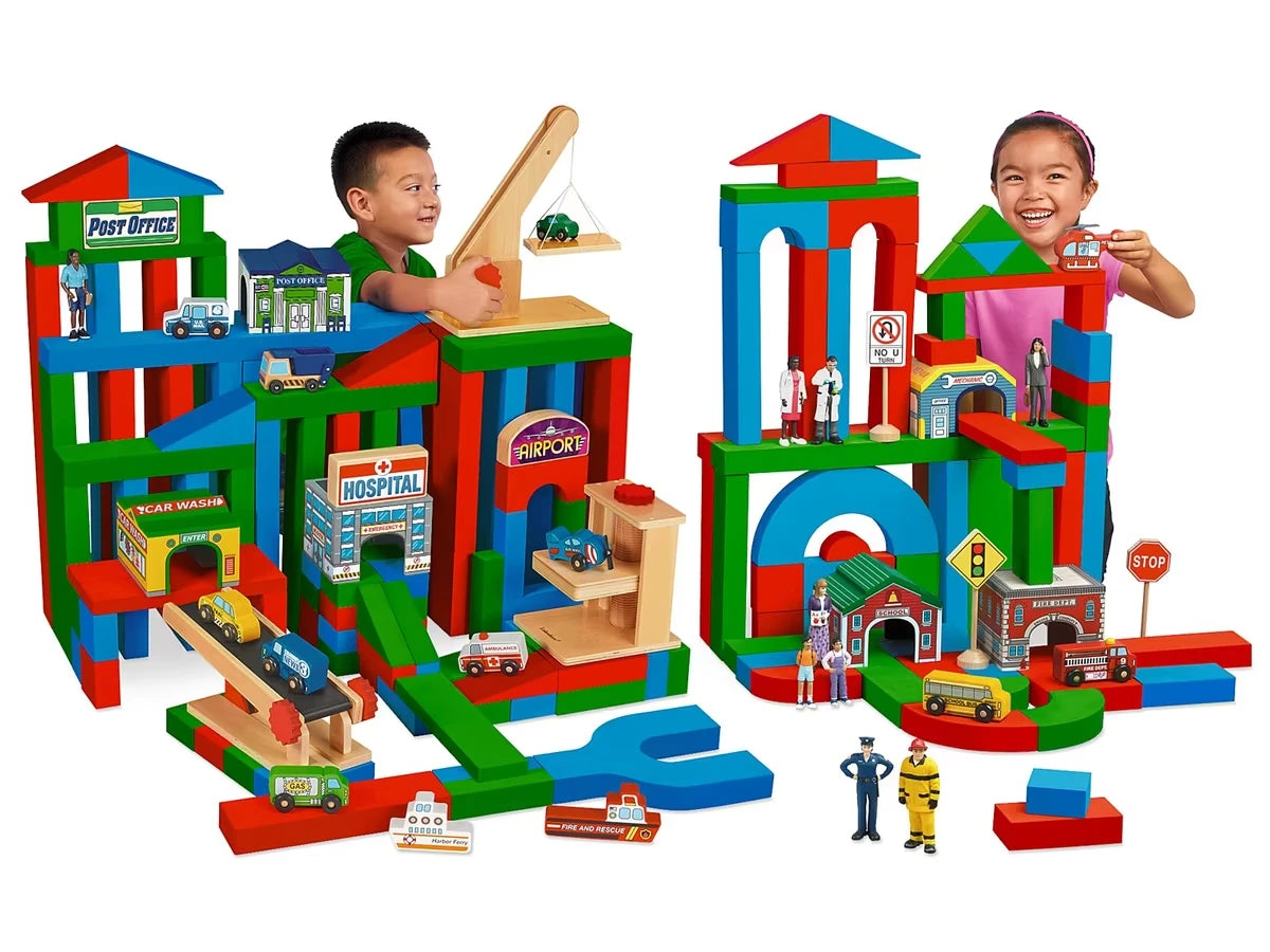 Classroom Soft Unit Blocks - Universal Set - US 6536