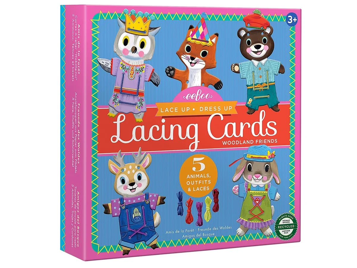 Woodland Friends Lacing Cards - US 5405