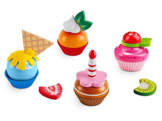 Create-A-Cupcake Wooden Playset - US 1197