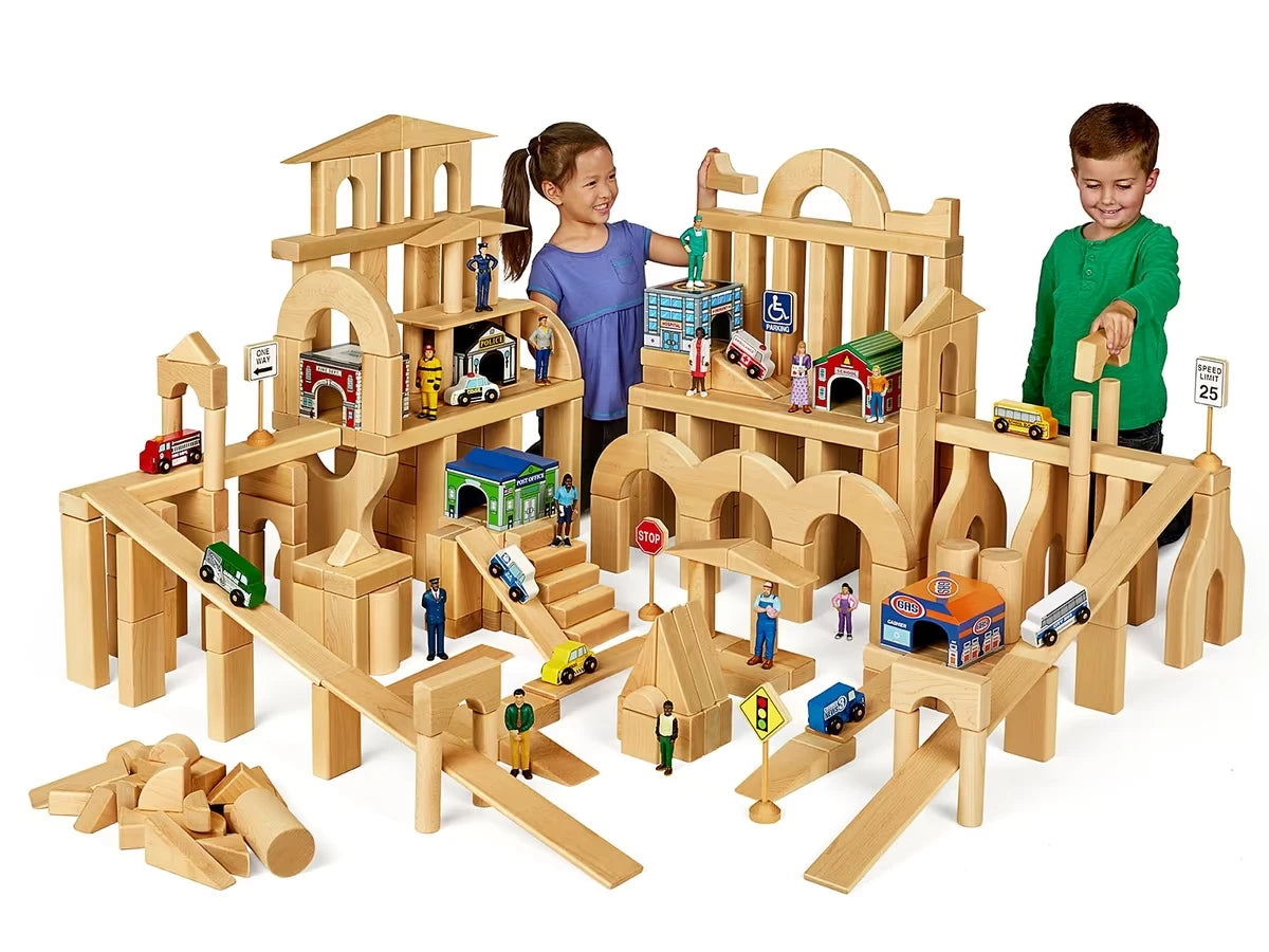 Classroom Hardwood Unit Blocks - Universal Set - US 8832