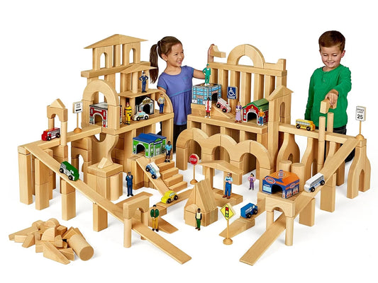 Classroom Hardwood Unit Blocks - Universal Set - US 8832