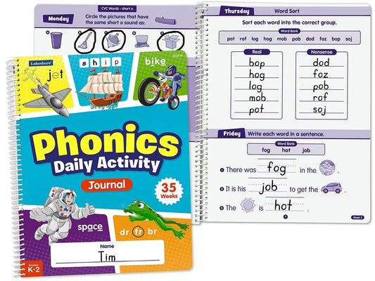 Phonics Daily Activity Journal - US 7814