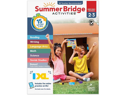 Summer Bridge Activities Workbook - Gr. 2-3 - US 4029