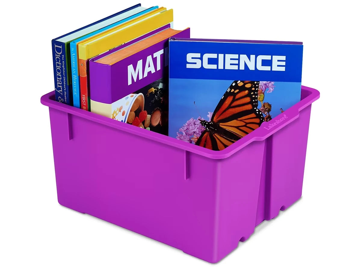 Neon Heavy-Duty Book Bins - US 3047