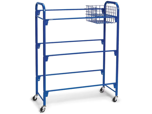 Leveled Library Mobile Storage Cart - US 5119