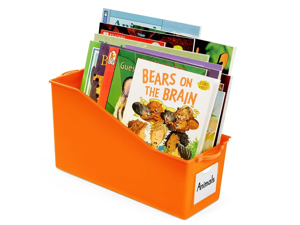 Neon Connect & Store Book Bins - US 6609