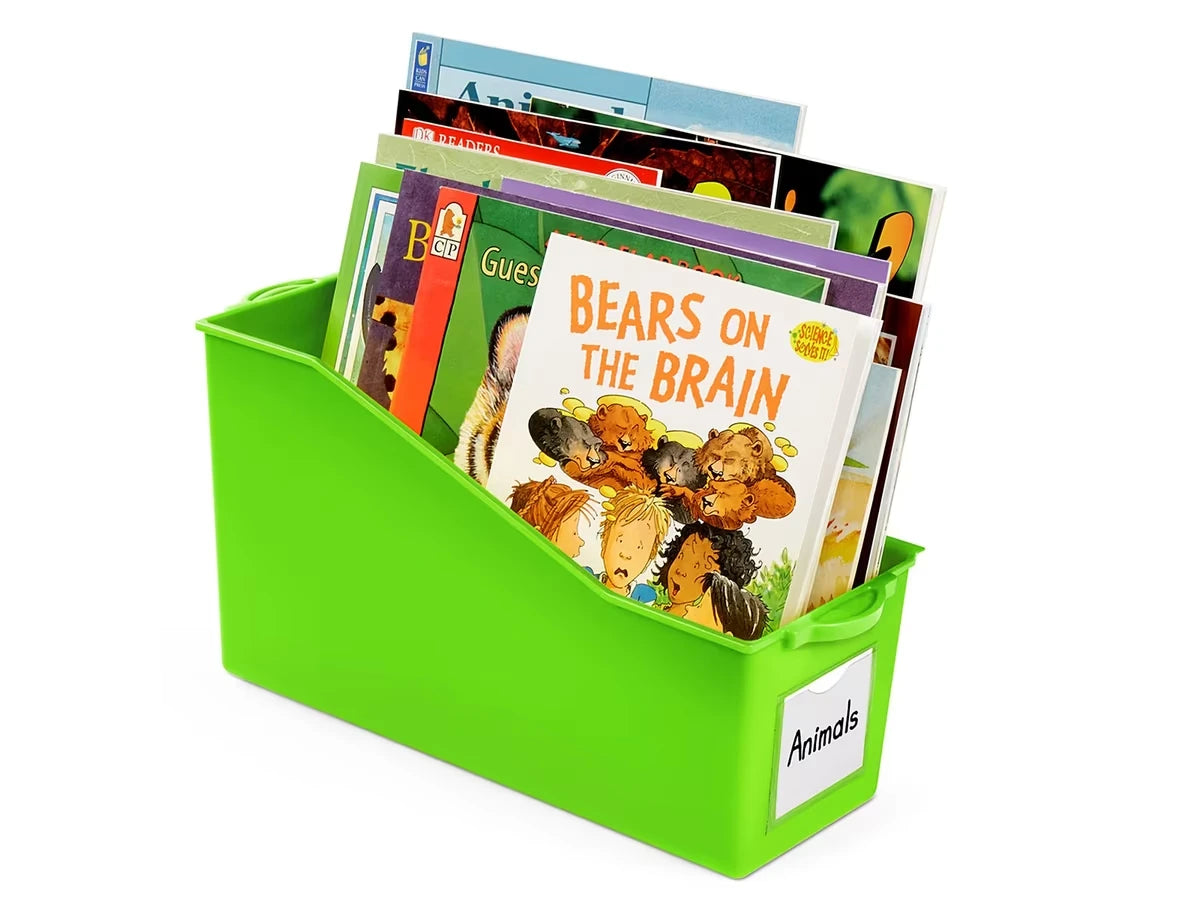 Neon Connect & Store Book Bins - US 6609