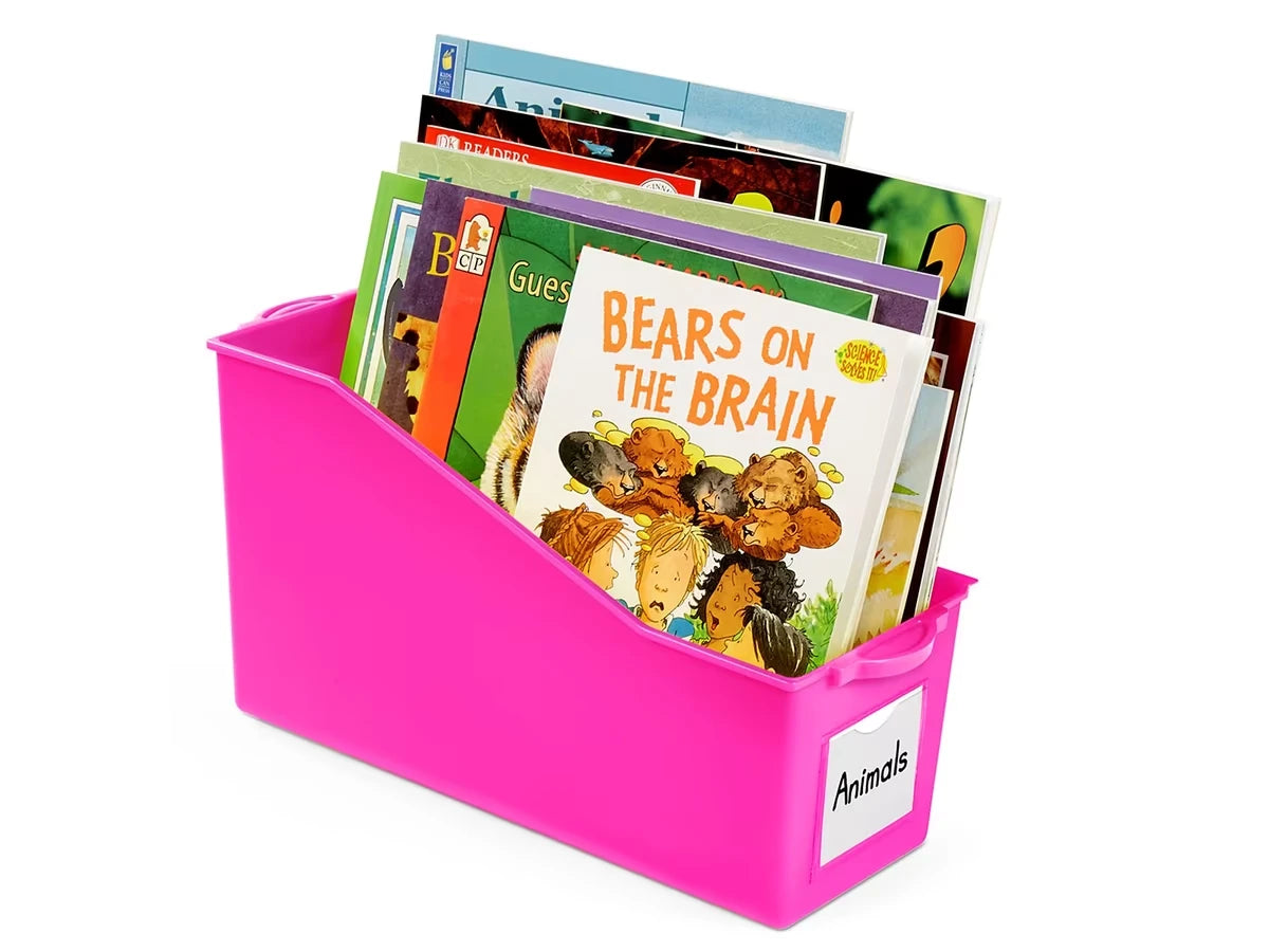 Neon Connect & Store Book Bins - US 6609