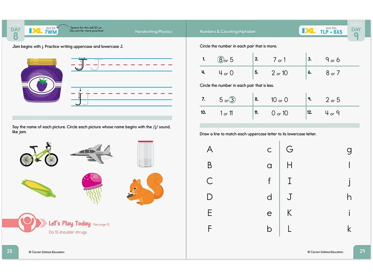 Summer Bridge Activities Workbook - K-Gr. 1 - US 5218