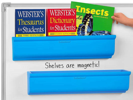 Magnetic Display Shelves - US 6829