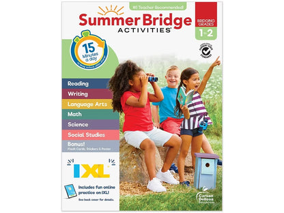 Summer Bridge Activities Workbook - Gr. 1-2 - US 8303