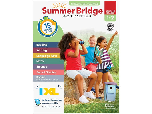 Summer Bridge Activities Workbook - Gr. 1-2 - US 8303