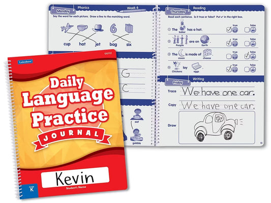Daily Language Practice Journal - Kindergarten - US 3641