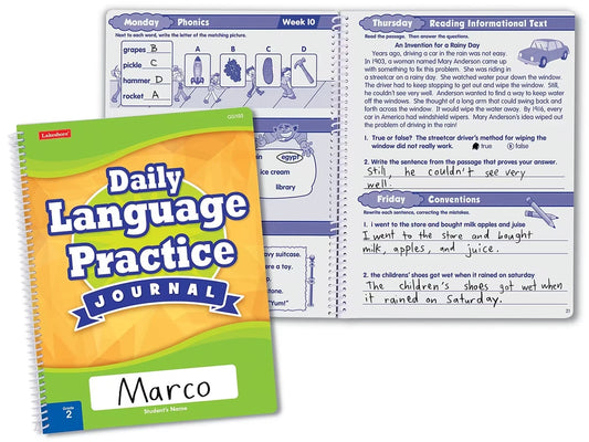 Daily Language Practice Journal - Gr. 2 - US 4937