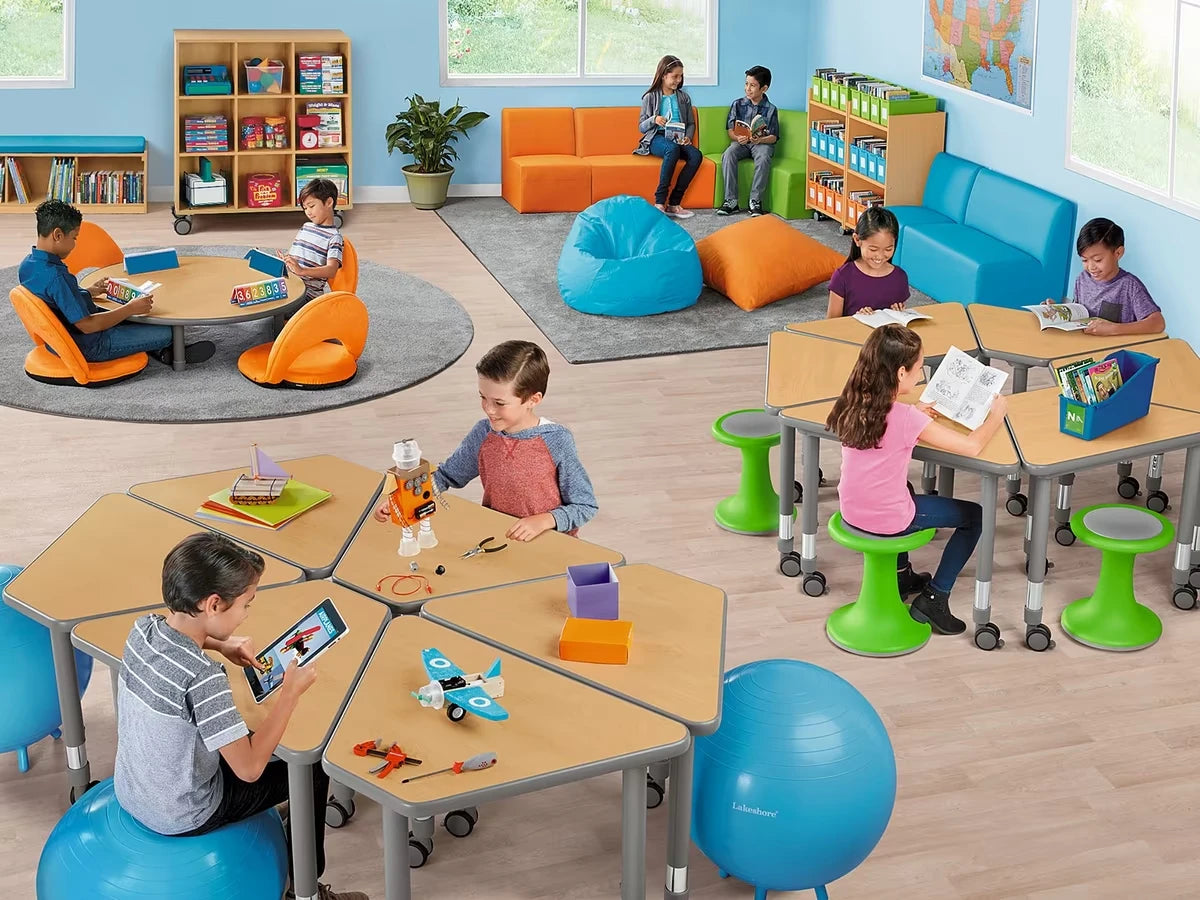 Flex-Space Modular Table with Power - US 4395