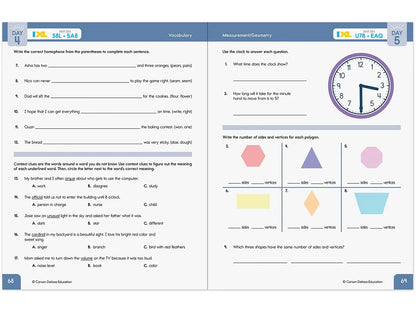 Summer Bridge Activities Workbook - Gr. 3-4 - US 1429
