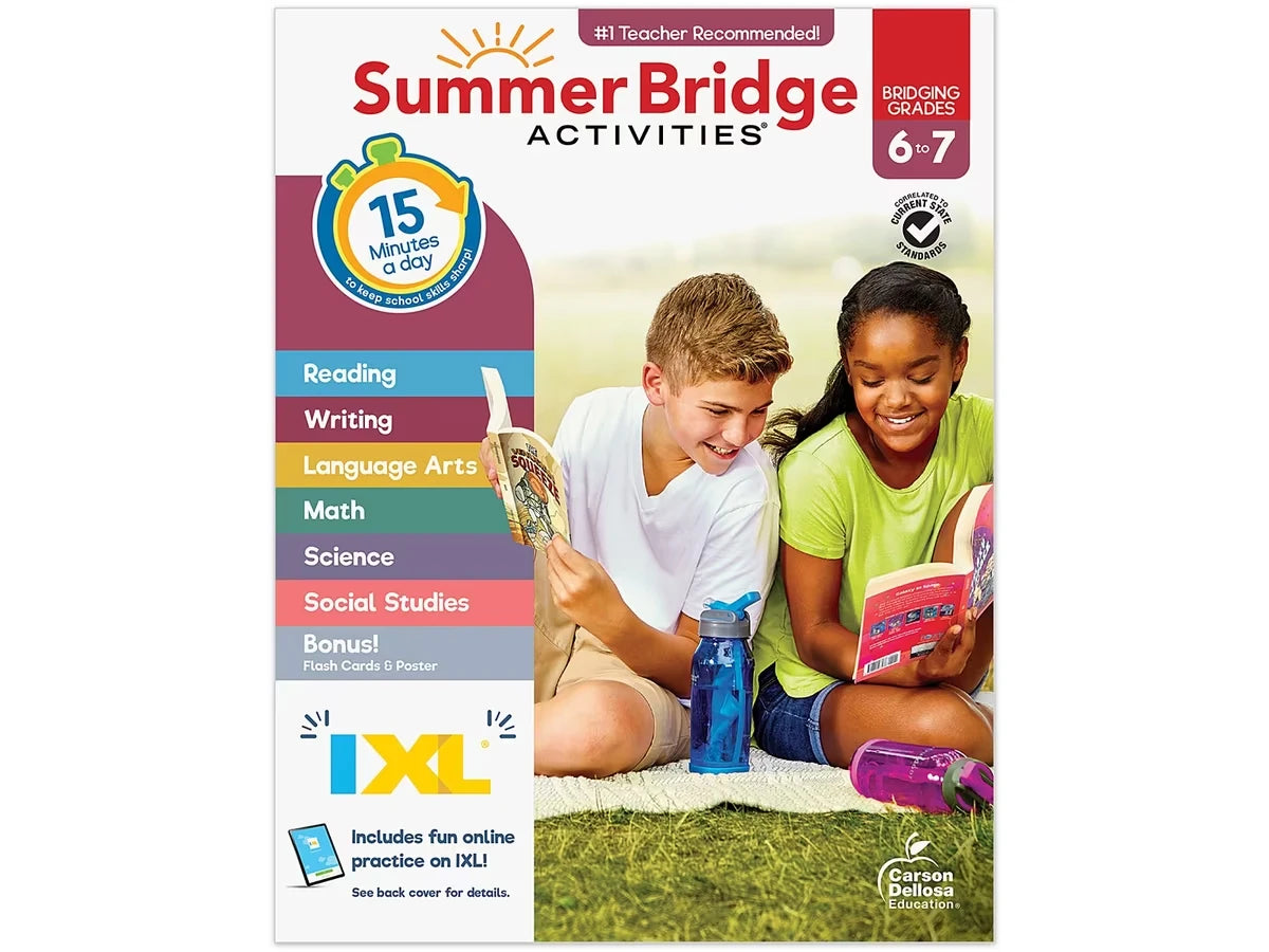 Summer Bridge Activities Workbook - Gr. 6-7 - US 7496