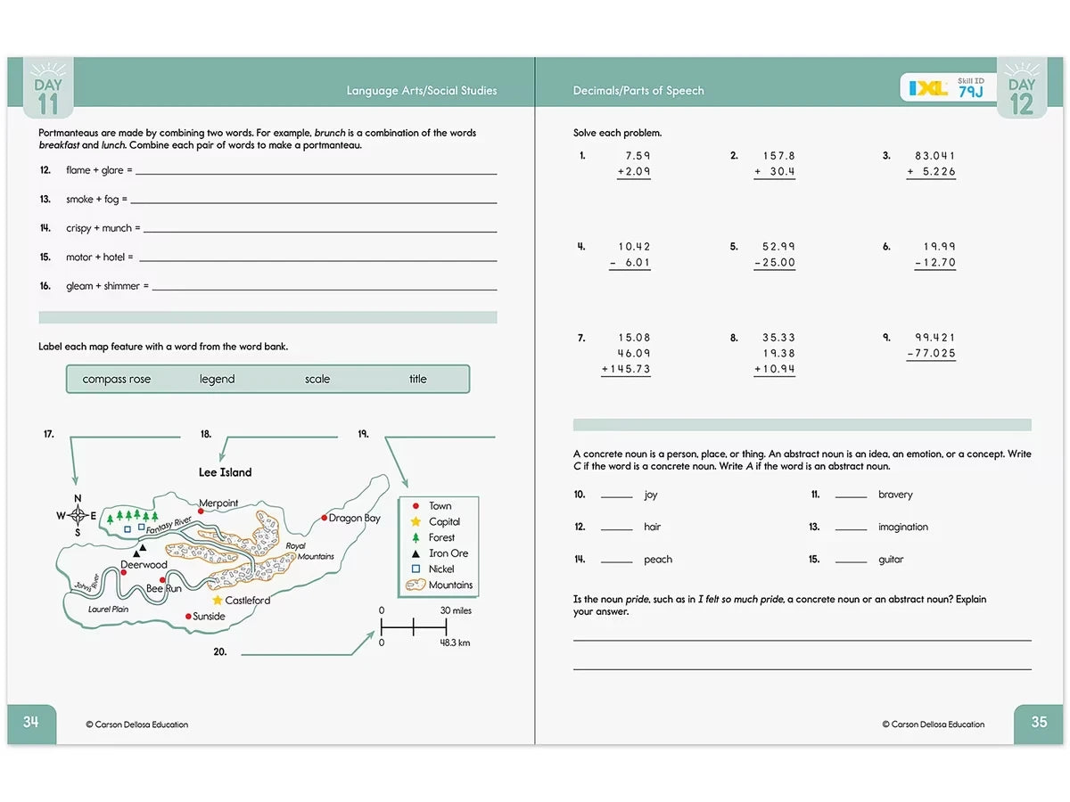 Summer Bridge Activities Workbook - Gr. 6-7 - US 7496