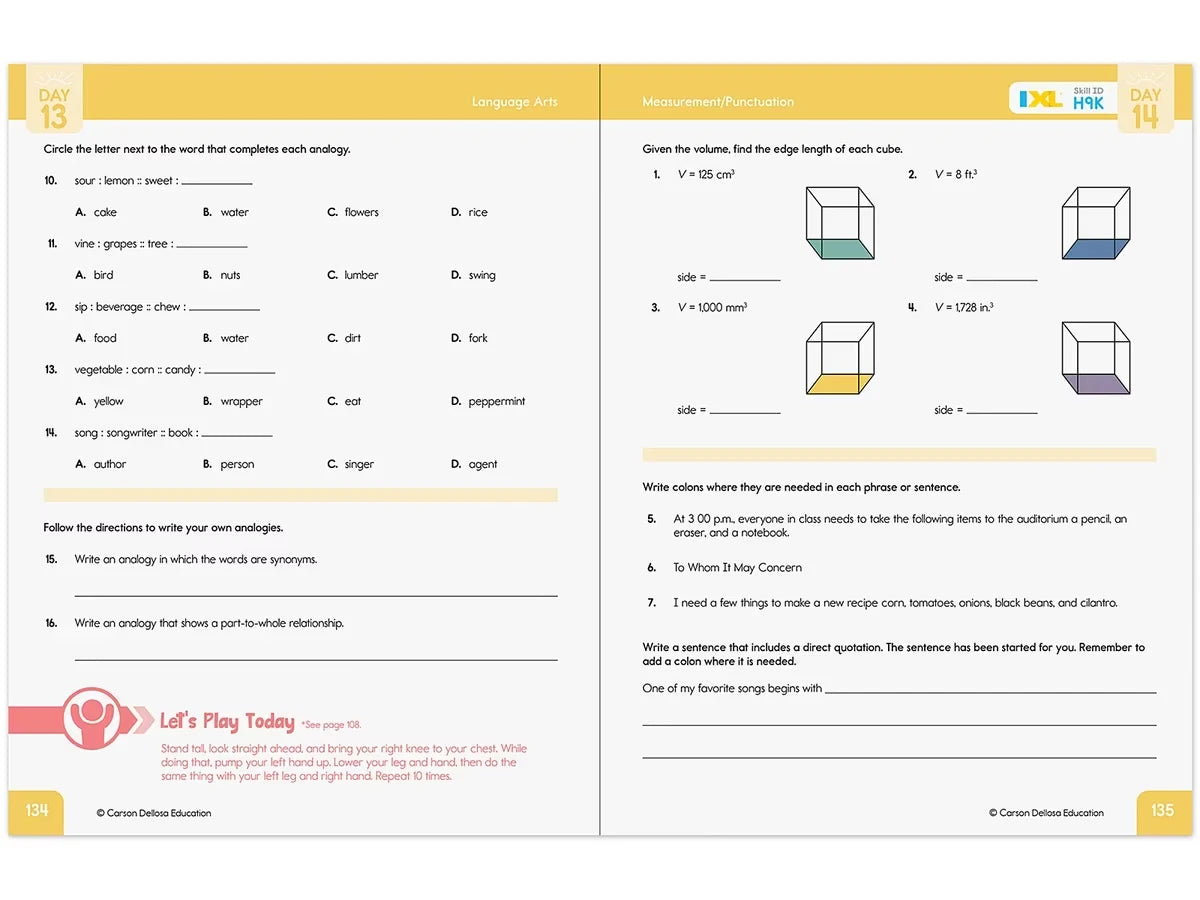 Summer Bridge Activities Workbook - Gr. 6-7 - US 7496