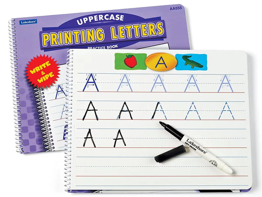 Printing Letters Practice Book - Uppercase - US 2793