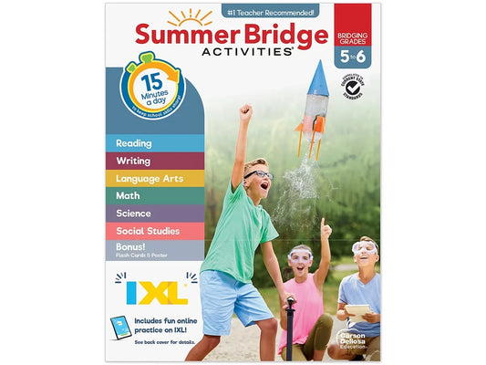 Summer Bridge Activities Workbook - Gr. 5-6 - US 6893