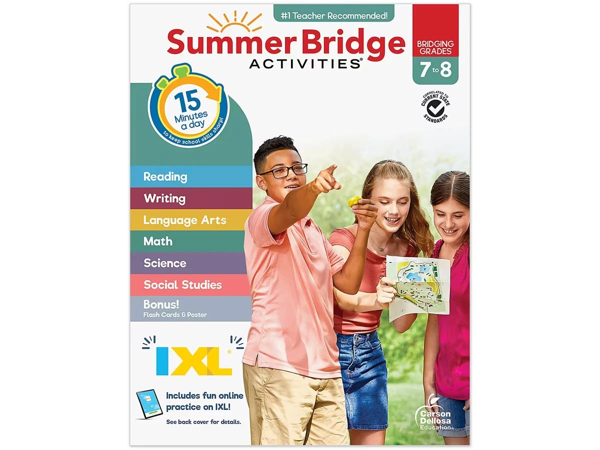 Summer Bridge Activities Workbook - Gr. 7-8 - US 2410