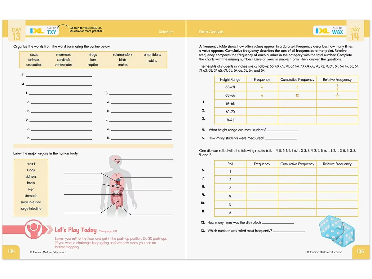 Summer Bridge Activities Workbook - Gr. 7-8 - US 2410