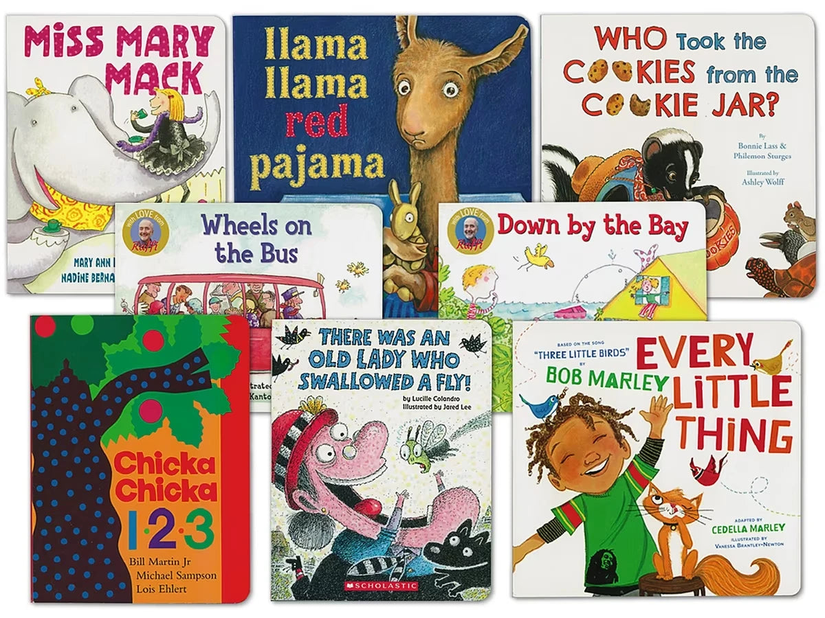 Rhythm & Rhyme Board Book Collection - US 9870