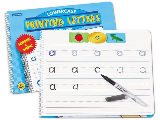 Printing Letters Practice Book - Lowercase - US 1165