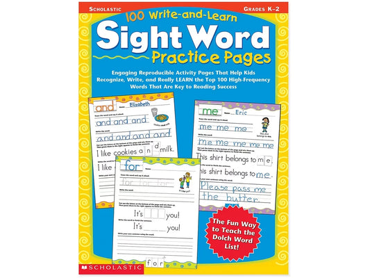 Sight-Word Writing Practice Workbook - US 2159