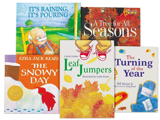 Seasons & Weather Theme Book Library - US 8345