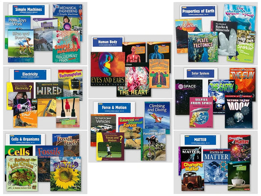 Learning Science Libraries - Gr. 4-6 - Complete Set - US 6086