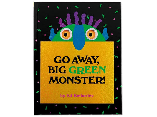 Go Away, Big Green Monster! Hardcover Book - US 5245