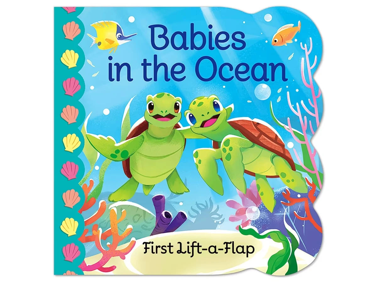Babies in the Ocean Lift-A-Flap Board Book - US 7148