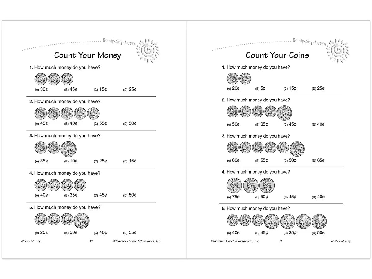 Money Workbook - US 8126