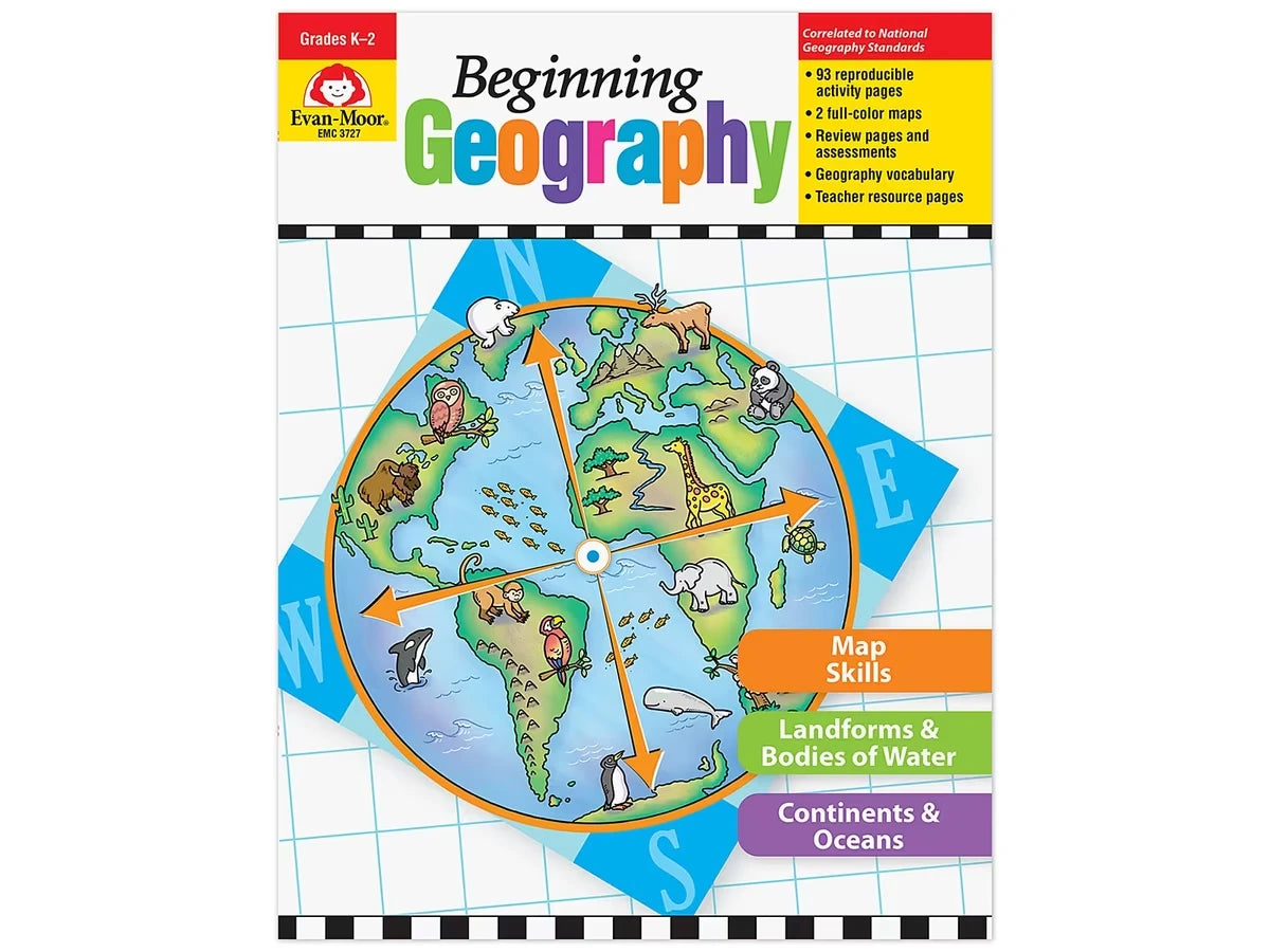 Beginning Geography Workbook - US 9834
