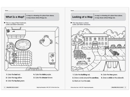 Beginning Geography Workbook - US 9834
