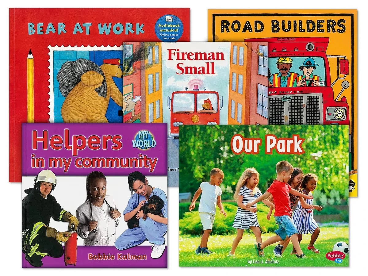 Community & Careers Theme Book Library - US 7665