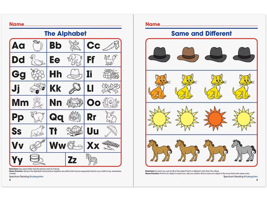 Spectrum® Reading Workbook - Kindergarten - US 8511