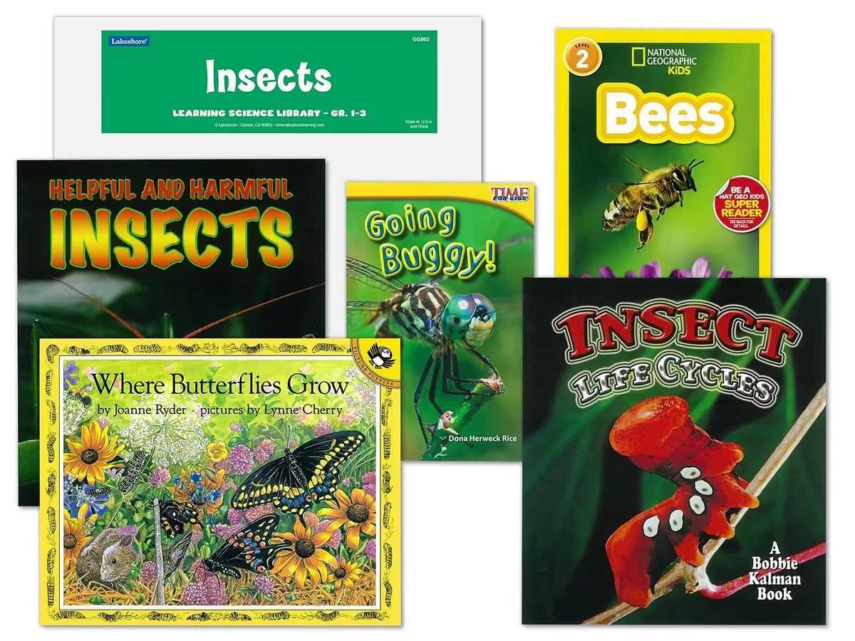 Insects Book Library - Gr. 1-3 - US 4326
