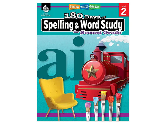 180 Days of Spelling Workbook - Gr. 2 - US 4218
