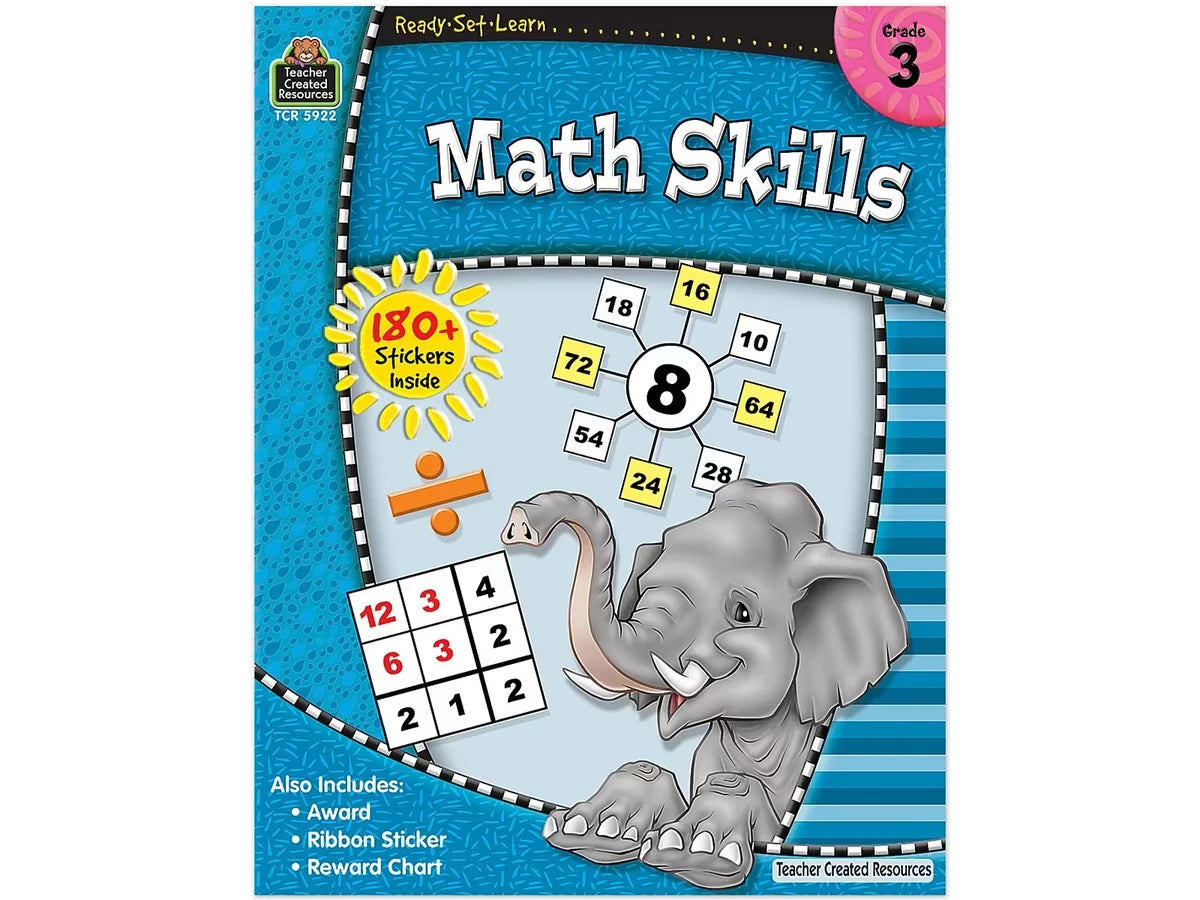 Math Skills Workbook - Gr. 3 - US 4289