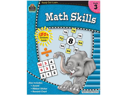 Math Skills Workbook - Gr. 3 - US 4289
